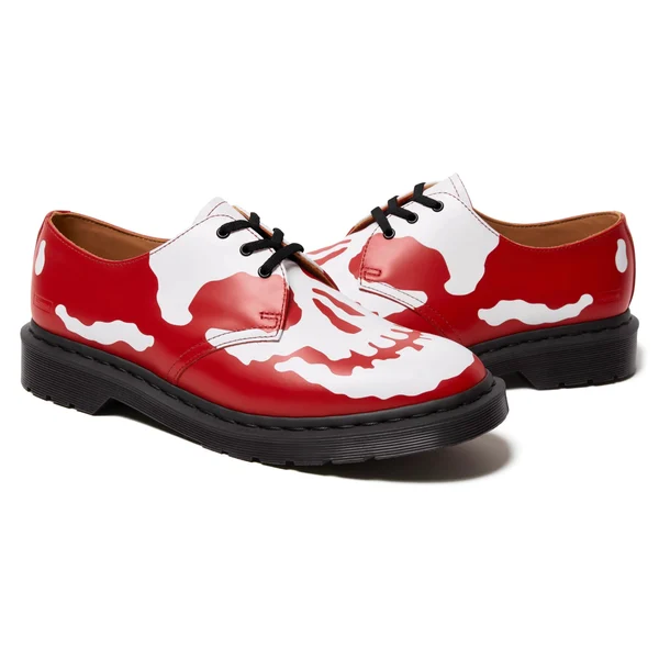 Supreme Dr. Martens 1461 3-Eye Shoe - Red (front)