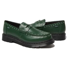Supreme Dr. Martens Studded Penton Loafer Dark Green