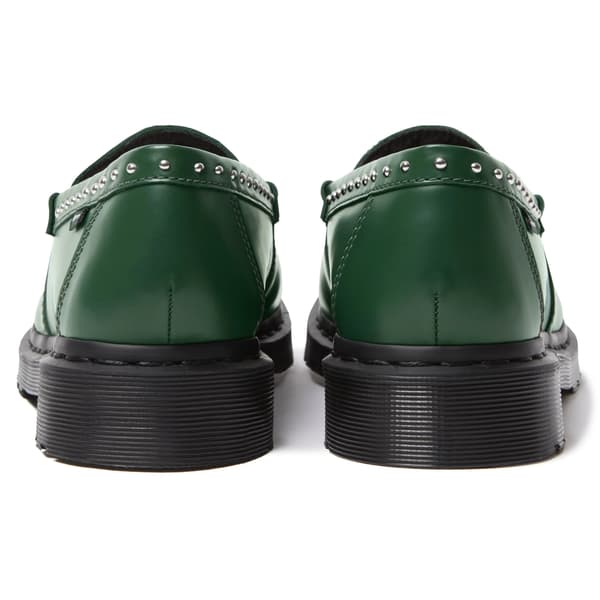 Supreme Dr. Martens Studded Penton Loafer - Dark Green (front)