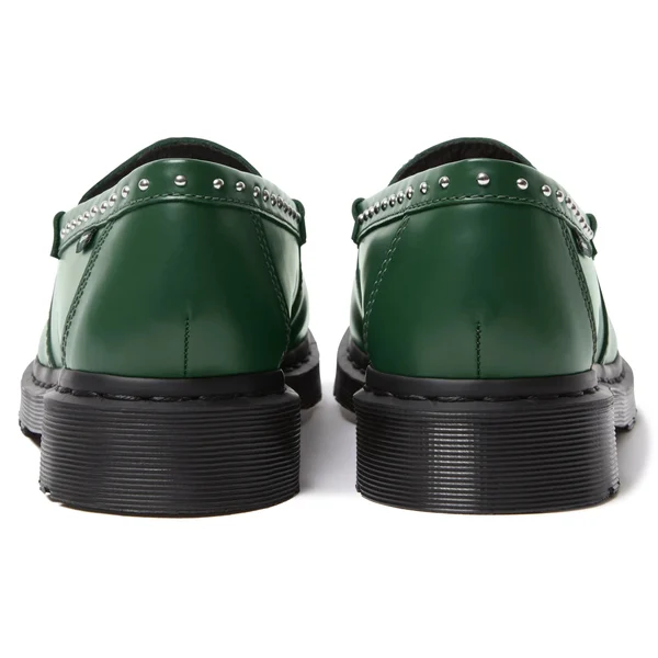 Supreme Dr. Martens Studded Penton Loafer - Dark Green (front)