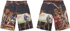 Supreme Ernie Barnes Baggy Denim Short