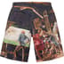 Supreme Ernie Barnes Baggy Denim Short - Pool Hall (front)
