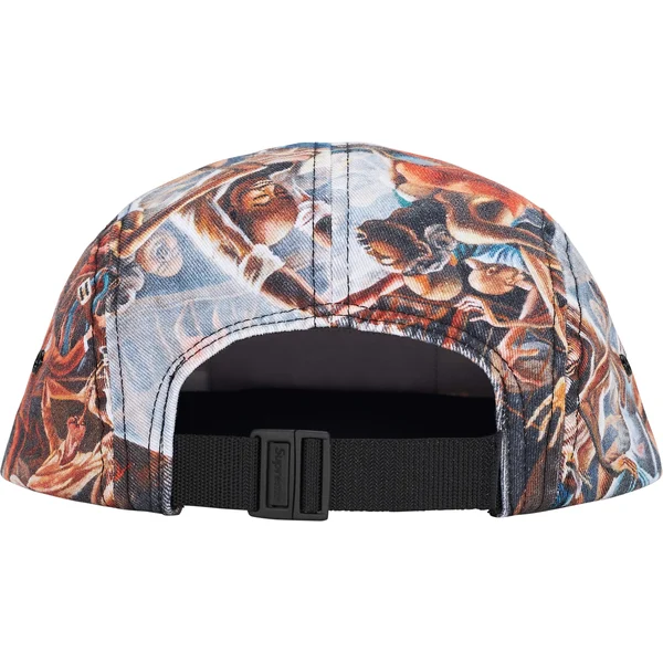 Supreme Ernie Barnes Camp Cap - Multicolor (front)