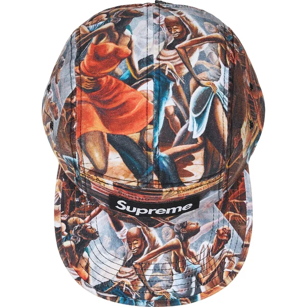 Supreme Ernie Barnes Camp Cap - Multicolor (front)