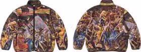 Supreme Ernie Barnes Fleece Jacket Multicolor