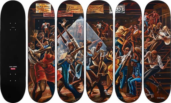 Supreme Ernie Barnes Skateboard (Set of 5) - Product Image