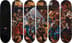 Supreme Ernie Barnes Skateboard (Set of 5) - Product Image