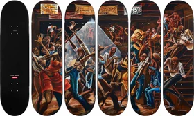 Supreme Ernie Barnes Skateboard (Set of 5)
