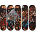 Supreme Ernie Barnes Skateboard (Set of 5) - 8.375” x 32.5” (front)