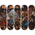 Supreme Ernie Barnes Skateboard (Set of 5) - 8.375” x 32.5” (front)