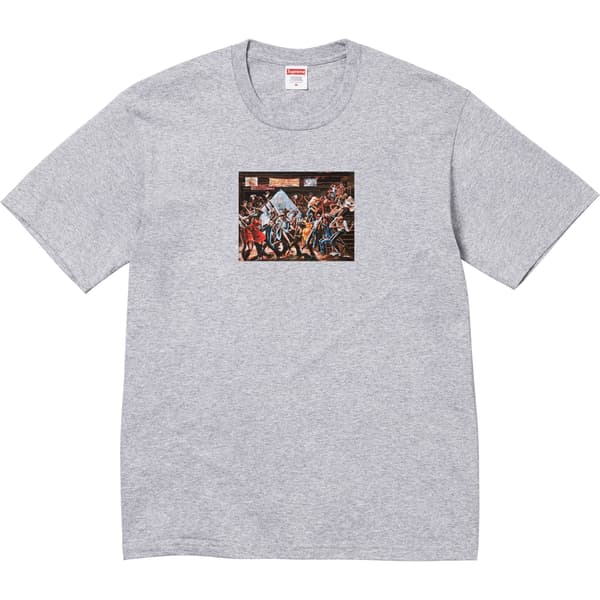 Supreme Ernie Barnes Tee - Heather Grey (front)
