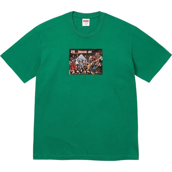 Supreme Ernie Barnes Tee - Light Pine (front)
