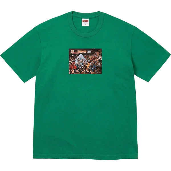 Supreme Ernie Barnes Tee - Light Pine (front)