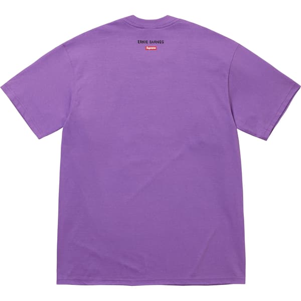 Supreme Ernie Barnes Tee - Purple (front)
