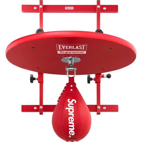 Supreme Everlast Speed Bag + Platform - Red (front)