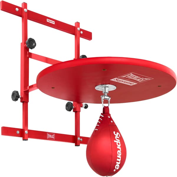Supreme Everlast Speed Bag + Platform - Red (front)