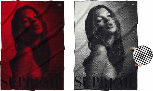Supreme Faribault Woolen Mill Kate Moss Throw Blanket - Product Image