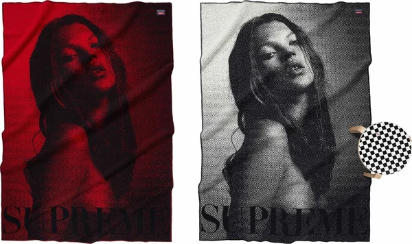 Supreme Faribault Woolen Mill Kate Moss Throw Blanket - Product Image