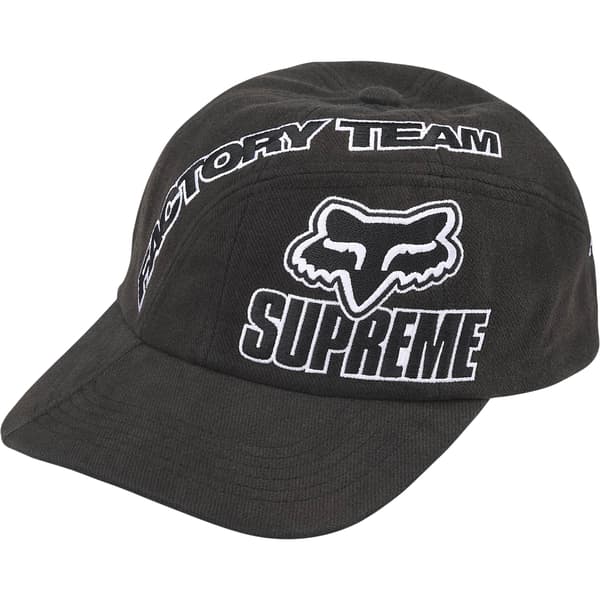 Supreme Fox Racing 6-Panel - Black (front)