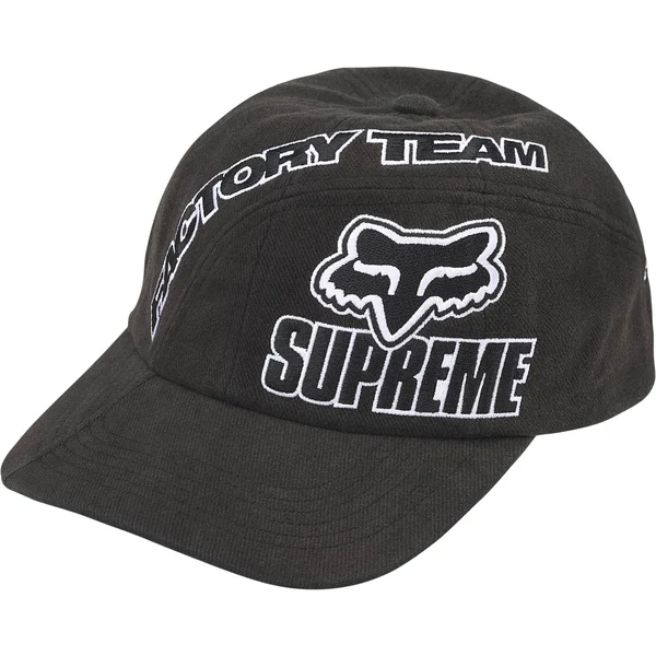 Supreme Fox Racing 6-Panel - Black (front)