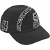 Supreme Fox Racing 6-Panel - Black (front)