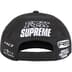 Supreme Fox Racing 6-Panel - Black (front)