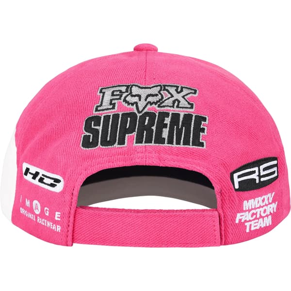 Supreme Fox Racing 6-Panel - White (front)
