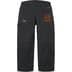 Supreme Fox Racing Cordura Baggy Jean - Black (front)