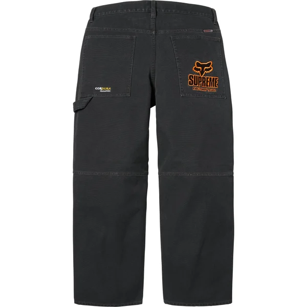 Supreme Fox Racing Cordura Baggy Jean - Black (front)