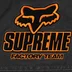 Supreme Fox Racing Cordura Baggy Jean - Black (front)