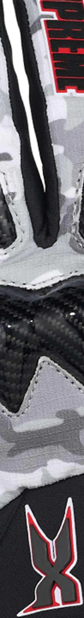 Supreme Fox Racing DMX Bomber Gloves - Snow Camo (front)