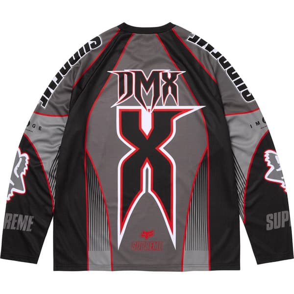 Supreme Fox Racing DMX Jersey - Black (front)