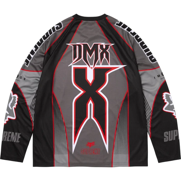 Supreme Fox Racing DMX Jersey - Black (front)