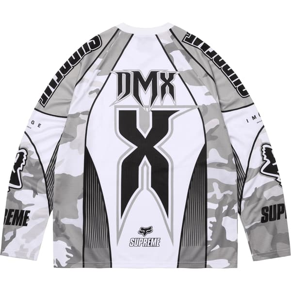 Supreme Fox Racing DMX Jersey - Snow Camo (front)