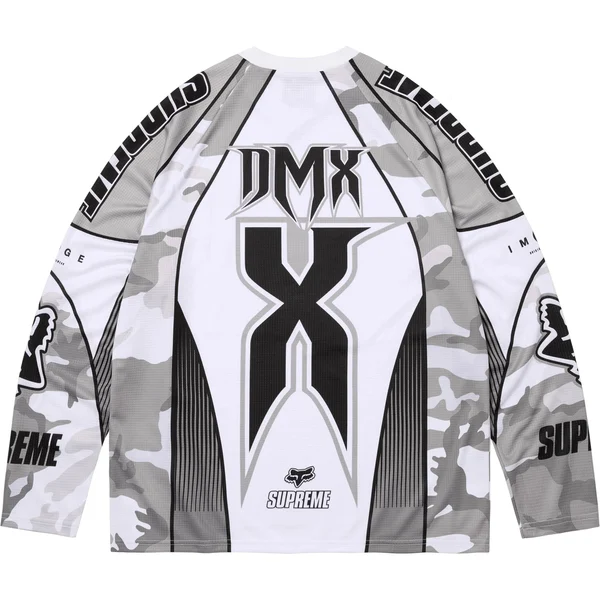 Supreme Fox Racing DMX Jersey - Snow Camo (front)