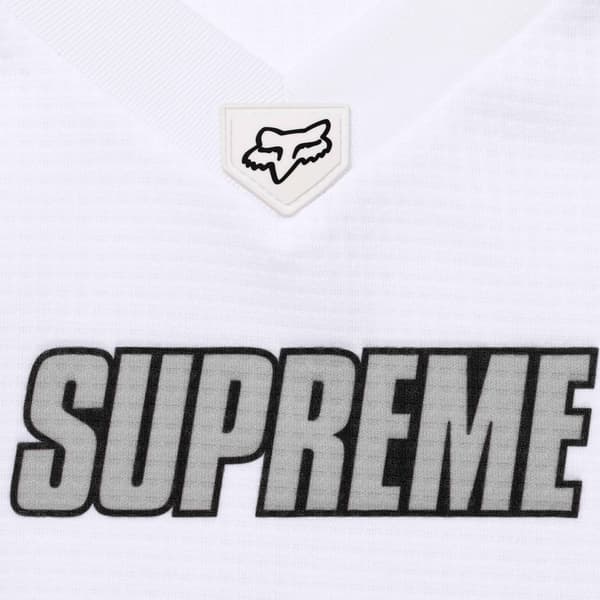 Supreme Fox Racing DMX Jersey - Snow Camo (front)