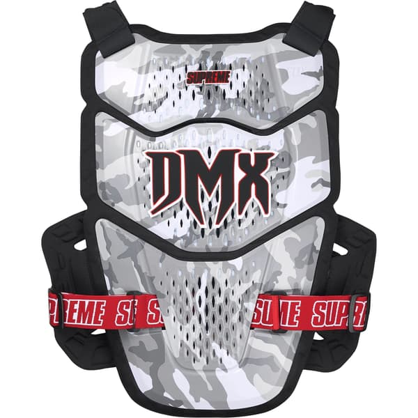 Supreme Fox Racing DMX Raceframe Impact Chest Guard - Snow Camo (front)