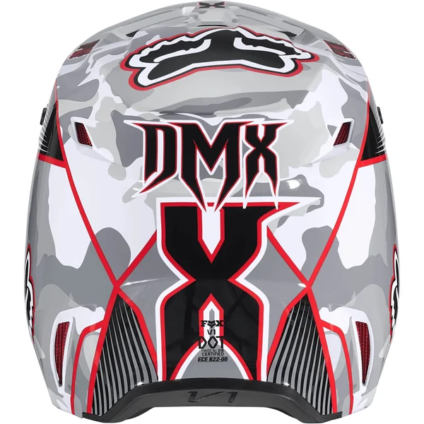 Supreme Fox Racing DMX V1 Helmet - Snow Camo (front)
