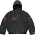 Supreme Fox Racing Hooded Work Jacket - Black (front)