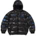Supreme Fox Racing Shiny Down Puffer Jacket - Black (front)