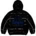 Supreme Fox Racing Shiny Down Puffer Jacket - Black (front)
