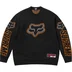 Supreme Fox Racing Sweater - Black (front)