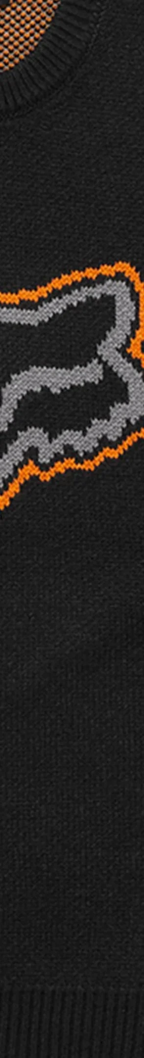 Supreme Fox Racing Sweater - Black (front)