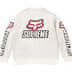 Supreme Fox Racing Sweater - White (front)