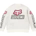 Supreme Fox Racing Sweater - White (front)