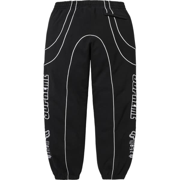 Supreme Fox Racing Sweatpant - Black (front)