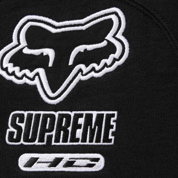Supreme Fox Racing Sweatpant - Black (front)