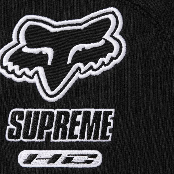 Supreme Fox Racing Sweatpant - Black (front)