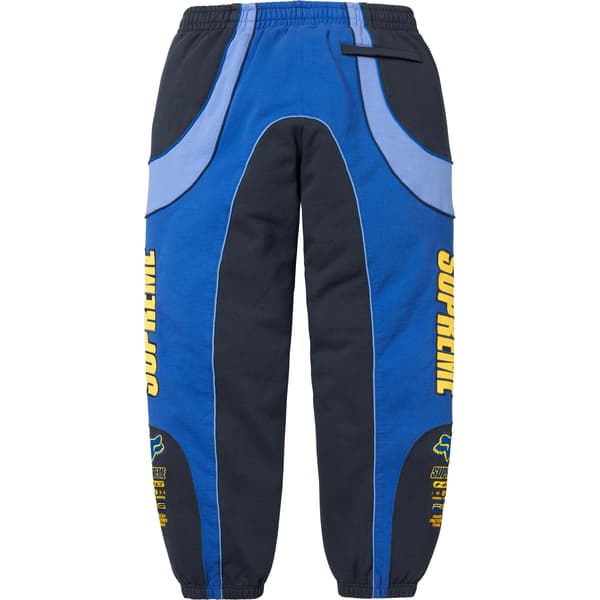 Supreme Fox Racing Sweatpant - Navy (front)