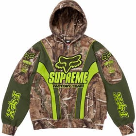 Supreme Fox Racing Zip Up Hooded Sweatshirt Realtree® AP Camo